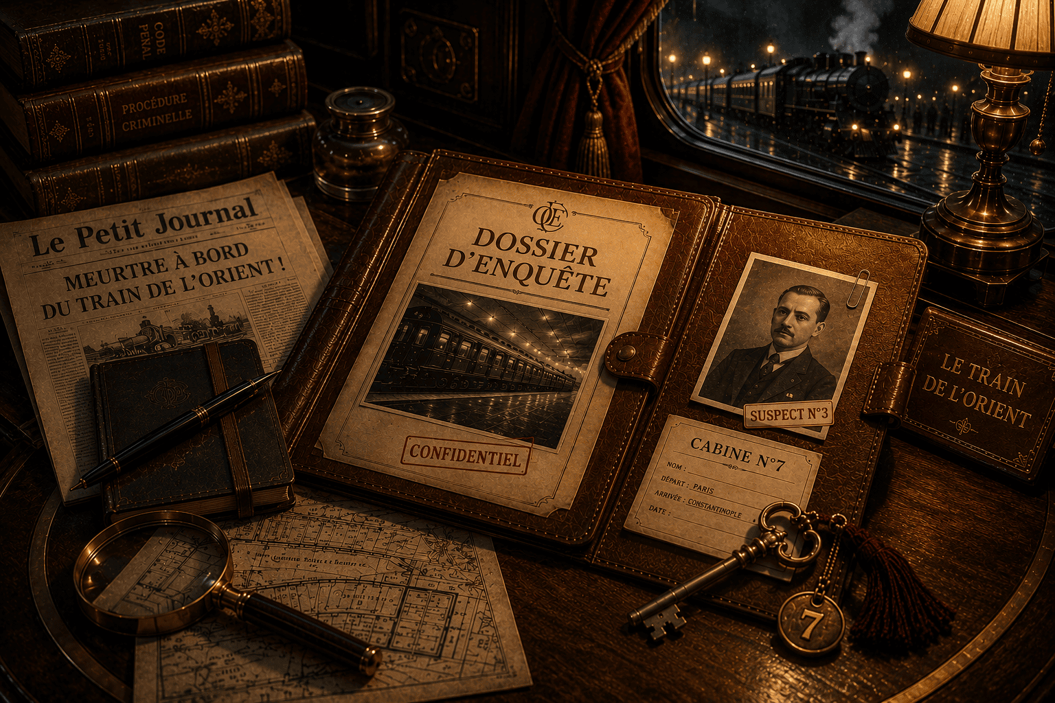 Documents et indices du train de l’Orient
