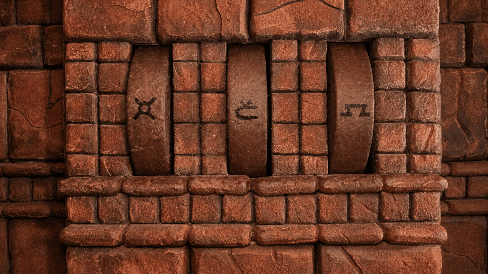 Mécanisme à symboles dans La Légende Aztèque, escape game à Maurepas